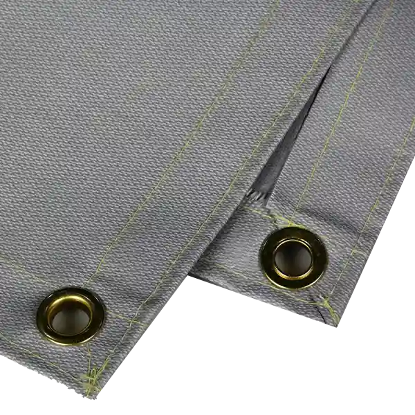 17oz. | 580gsm Silver Silicone Coated Fiberglass Welding Blanket /Roll